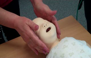 Applying Jaw thrust