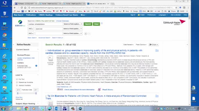 EBSCO databases - batch export to Endnote