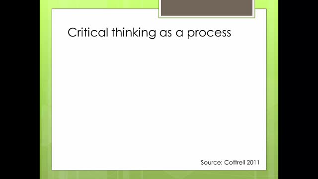 dissertation maze -unit 3 critical thinking